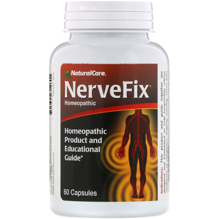 Naturalcare Nerve Fix 60 Capsules Herbals Care